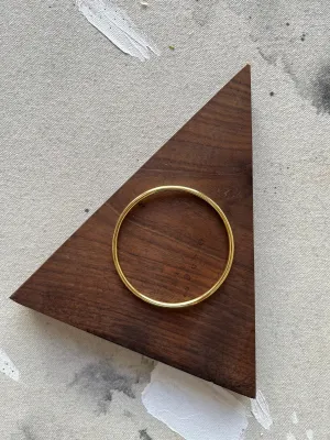 14k Stacking Bangle peaceful soul