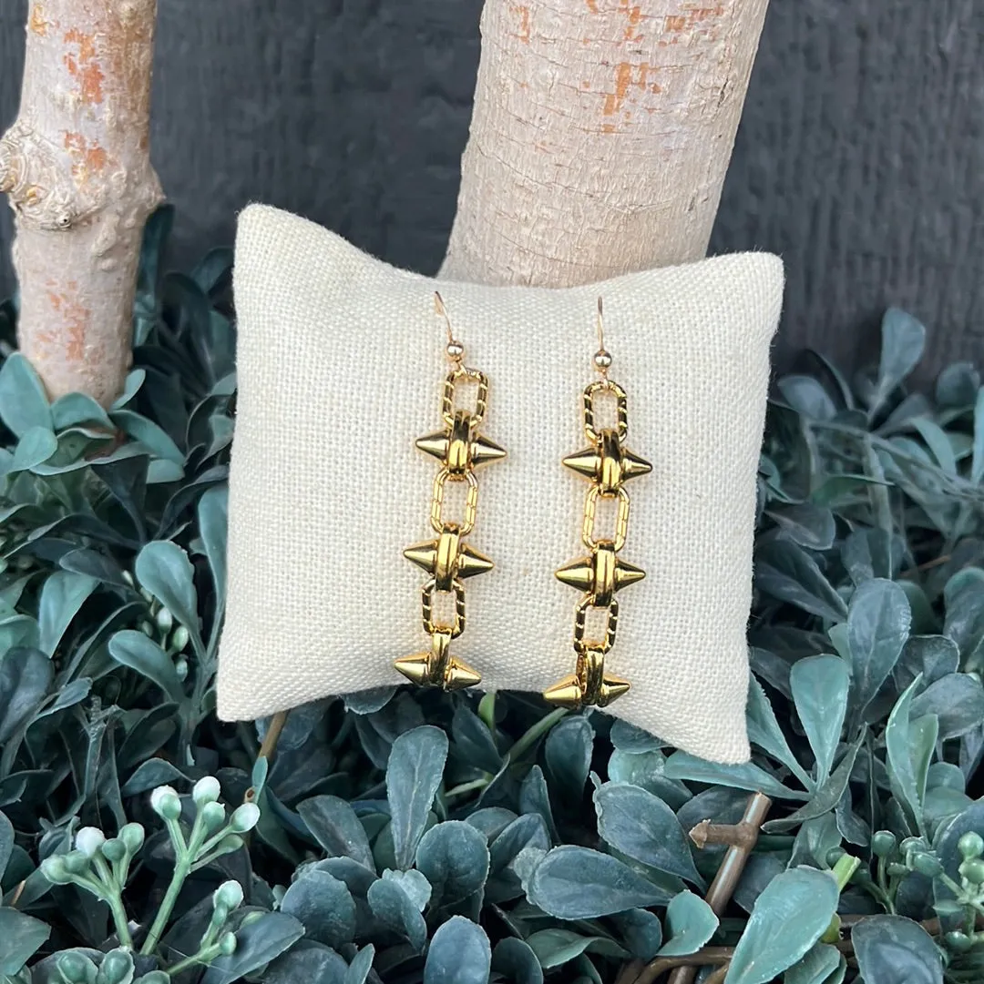24k Filled Ibiza Earring soft contrast