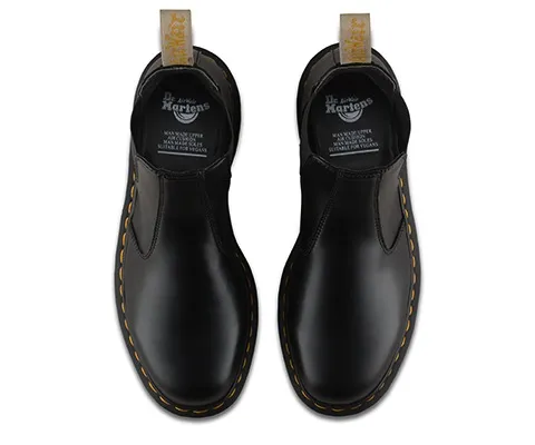 2976 Vegan Chelsea Boot in Black from Dr. Martens air mesh