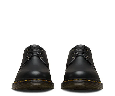 3 Eye Vegan 1461 Shoe in Black from Dr. Martens long hours