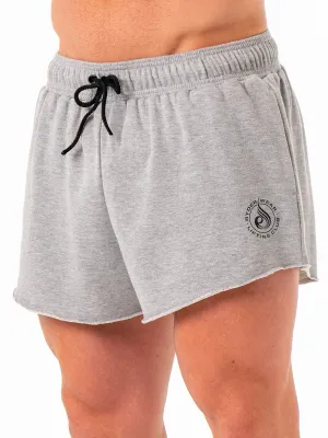 3" Fleece Shorts - Grey Marle portable wear