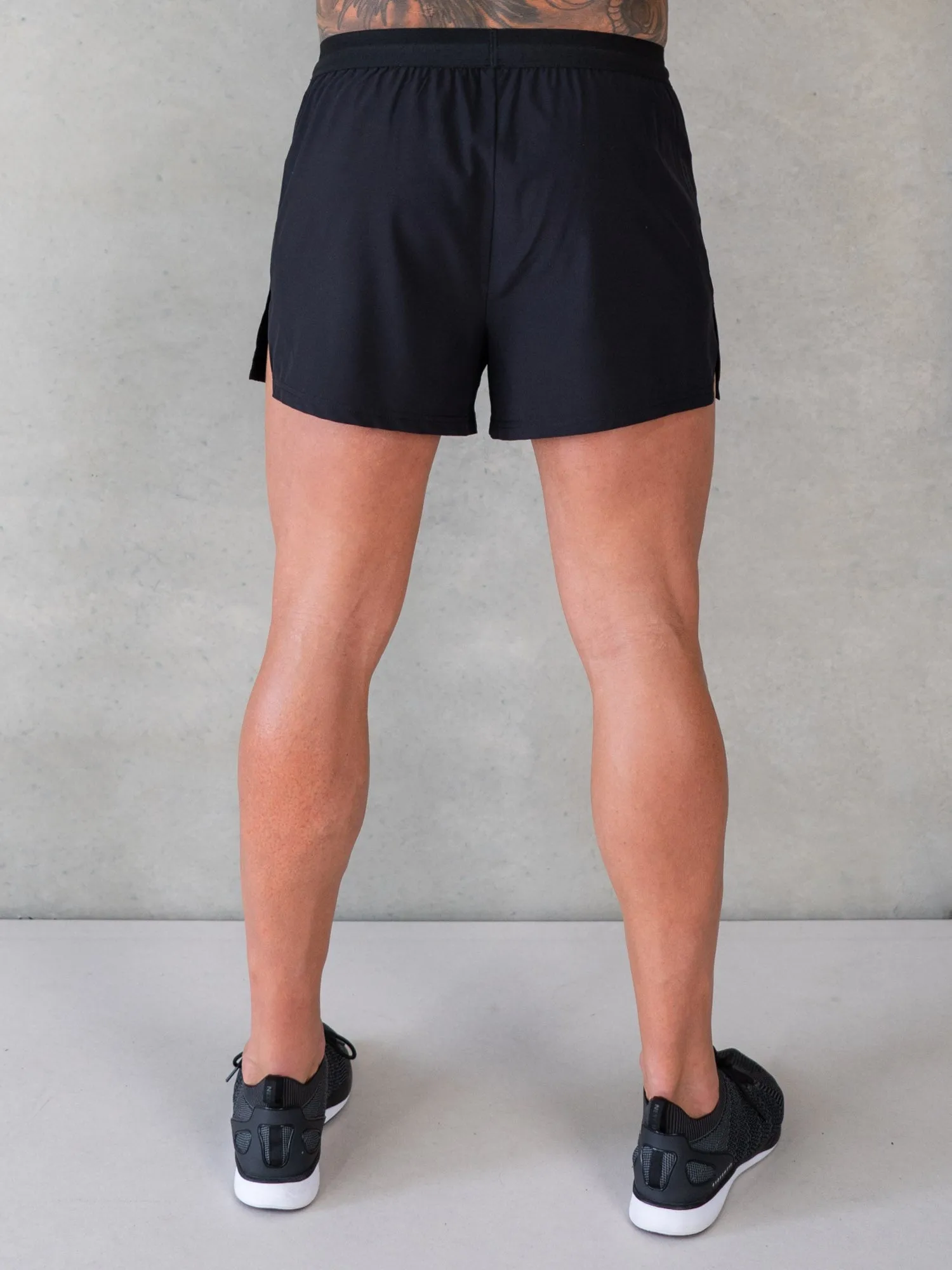 3" Training Shorts - Black performance shorts