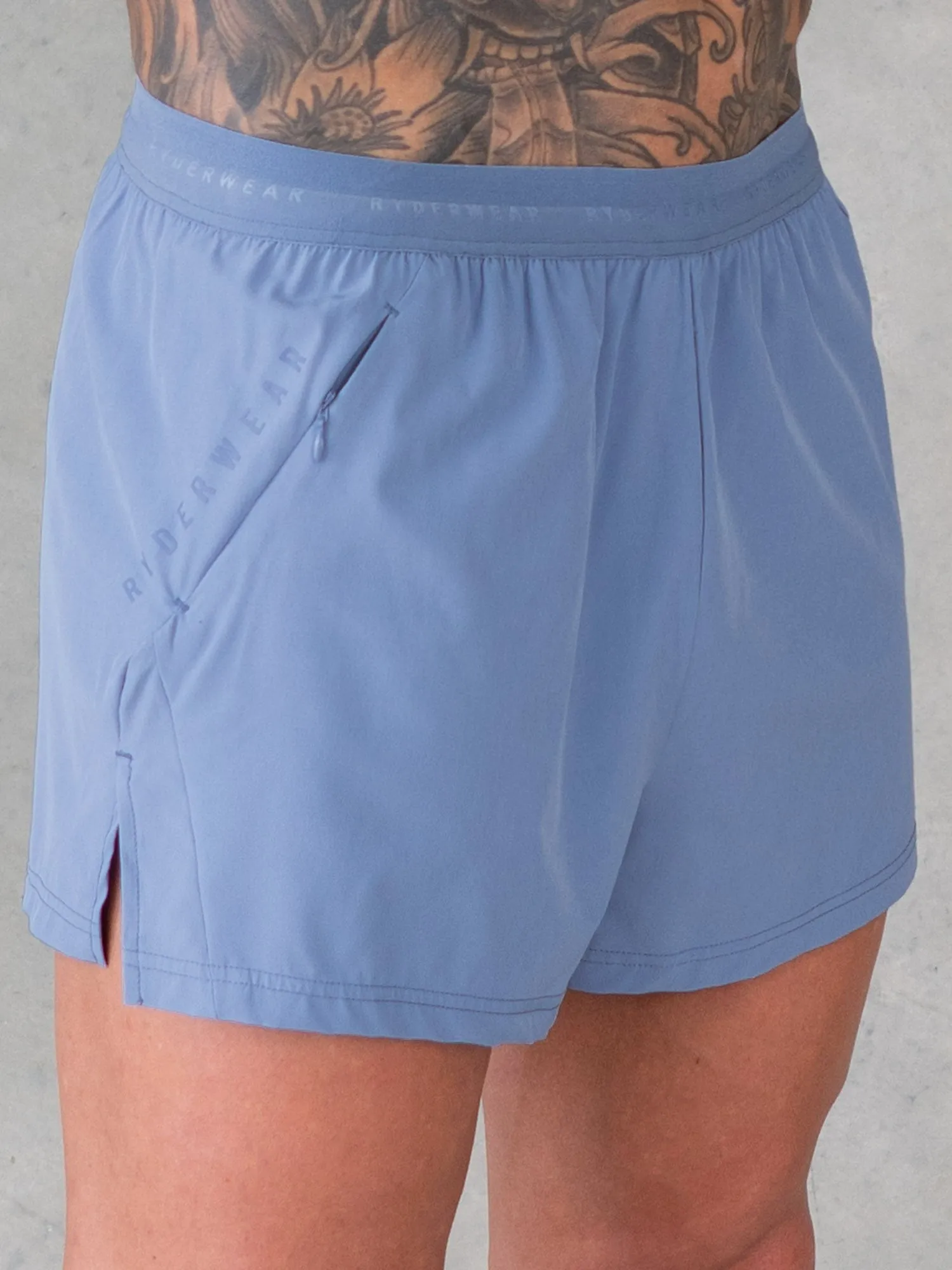 3" Training Shorts - Denim Blue body heat