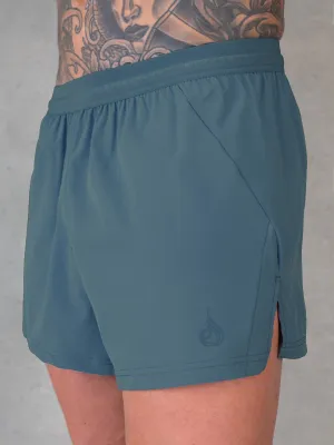 3" Training Shorts - Petrol body sculpting