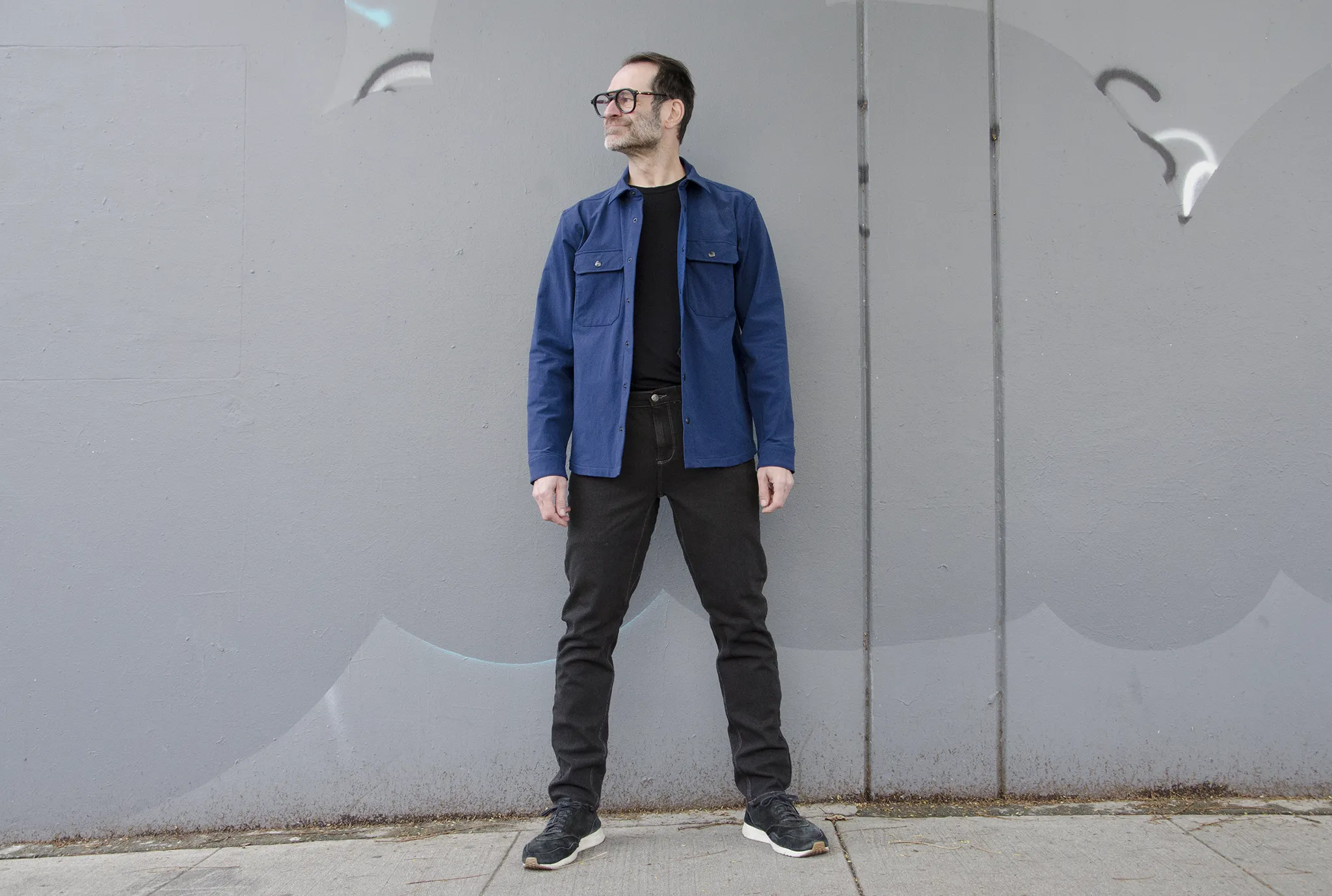 4-way stretch BLACK overdye CORDURA skinny jeans casual flair
