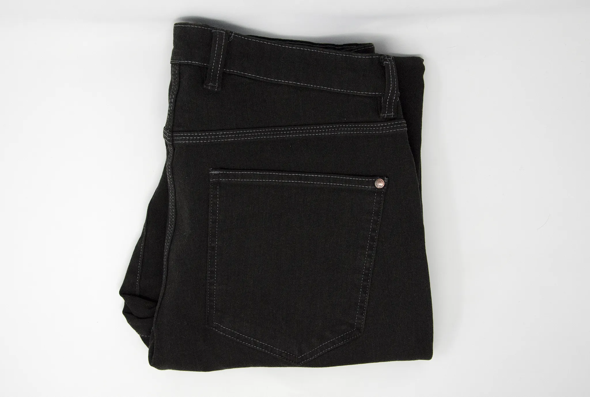 4-way stretch BLACK overdye CORDURA skinny jeans iconic style