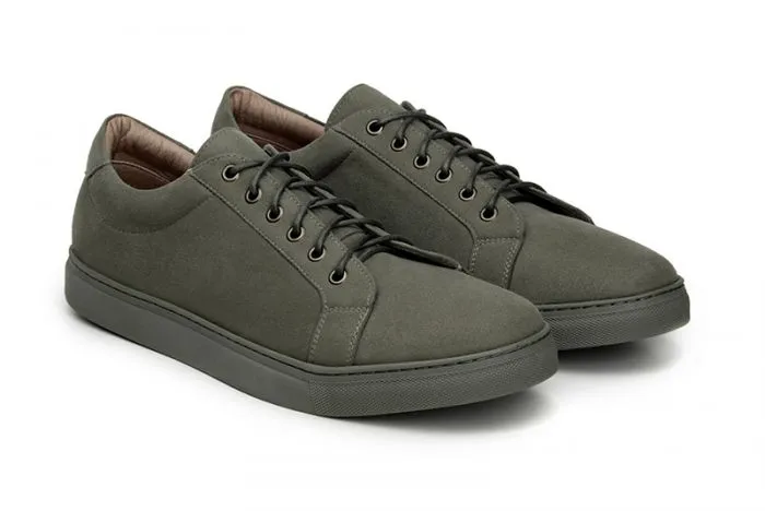772 Sneaker in Dark Olive from Ahimsa Cozy Flow