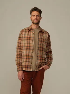 Accord Organic Cotton Dobby Flannel Shirt - Final Sale Youth fashion