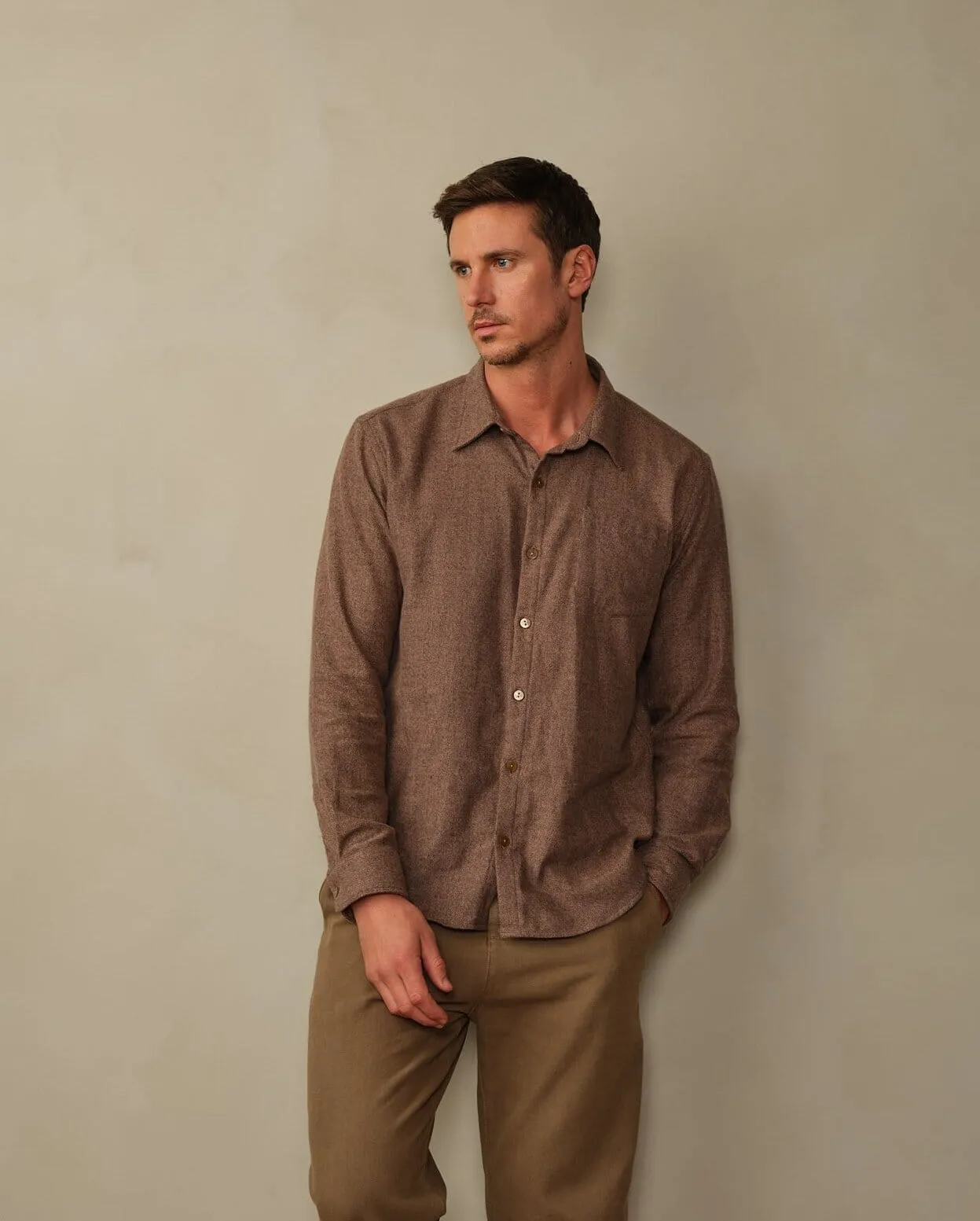 Accord Organic Cotton Flannel Shirt - Final Sale Casual style
