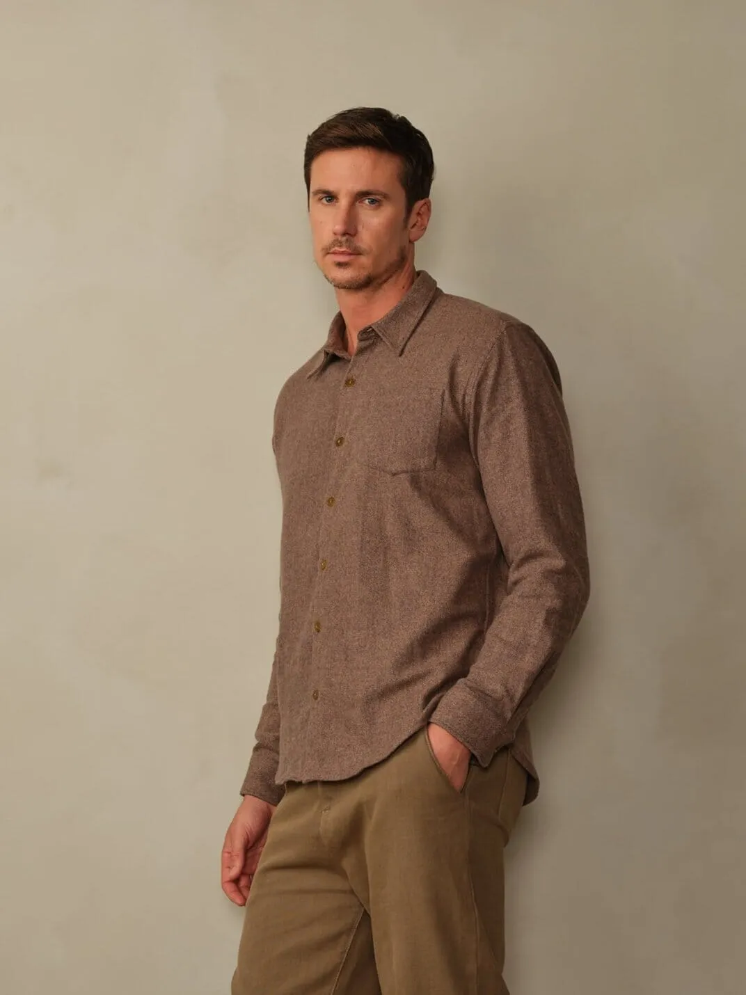 Accord Organic Cotton Flannel Shirt - Final Sale Durable material