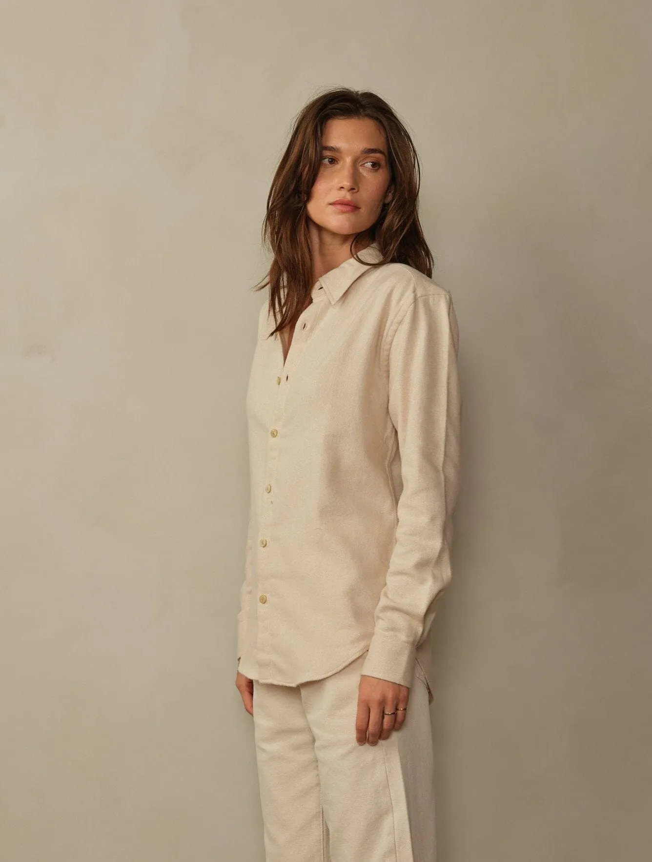 Accord Organic Cotton Flannel Shirt - Final Sale Multi-occasion