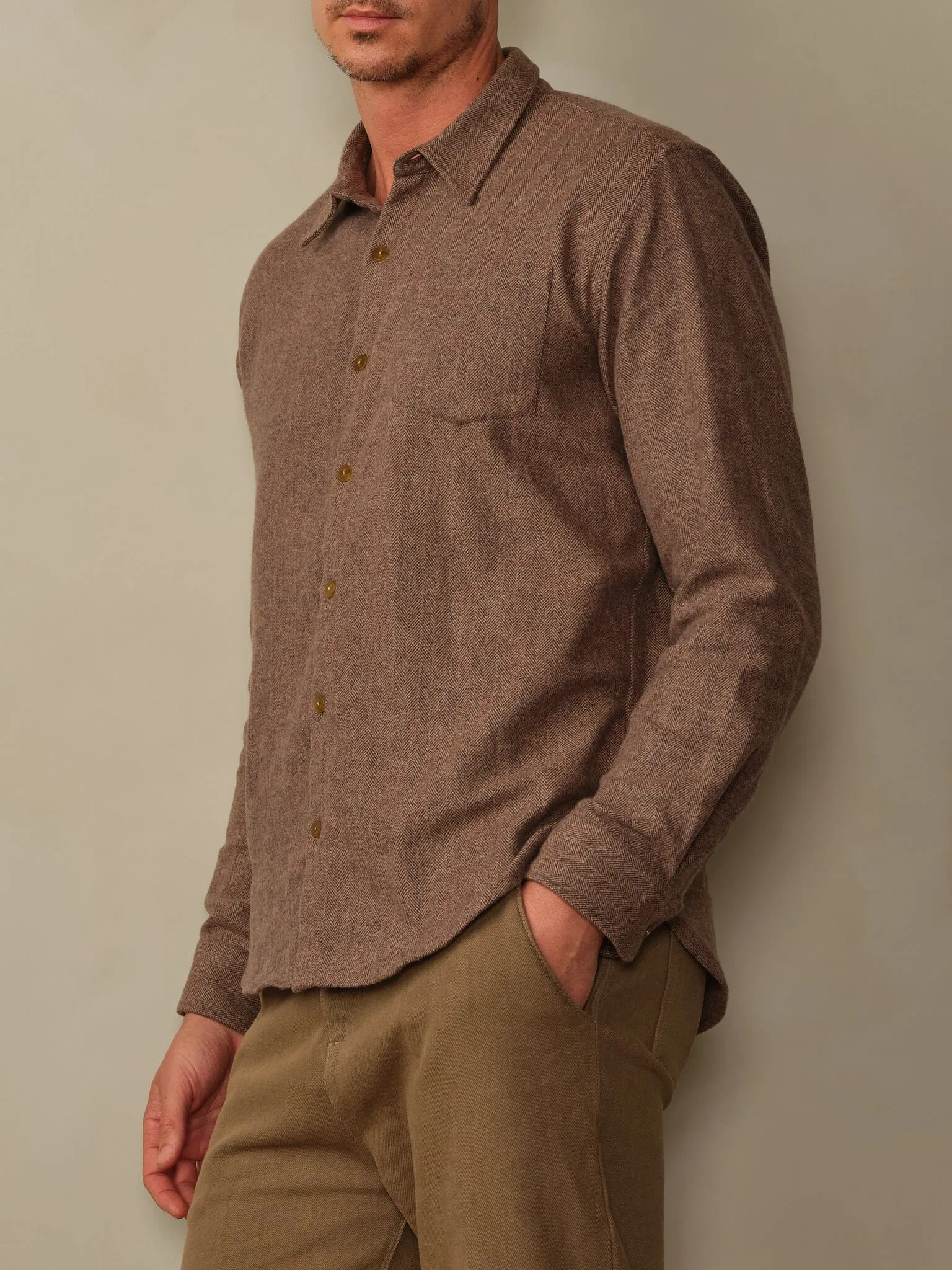 Accord Organic Cotton Flannel Shirt - Final Sale Breathable cool
