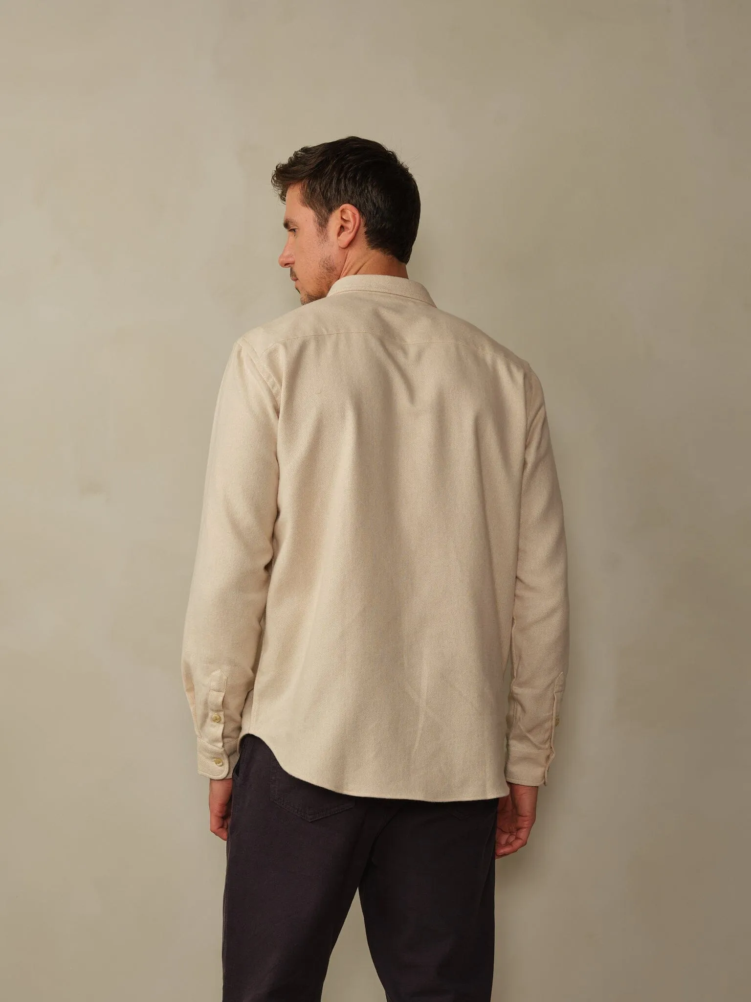 Accord Organic Cotton Flannel Shirt - Final Sale Comfort fit