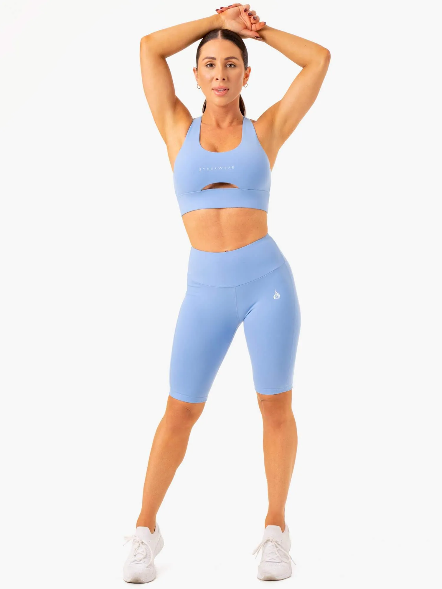 Action Bike Short - Sky Blue workout gear