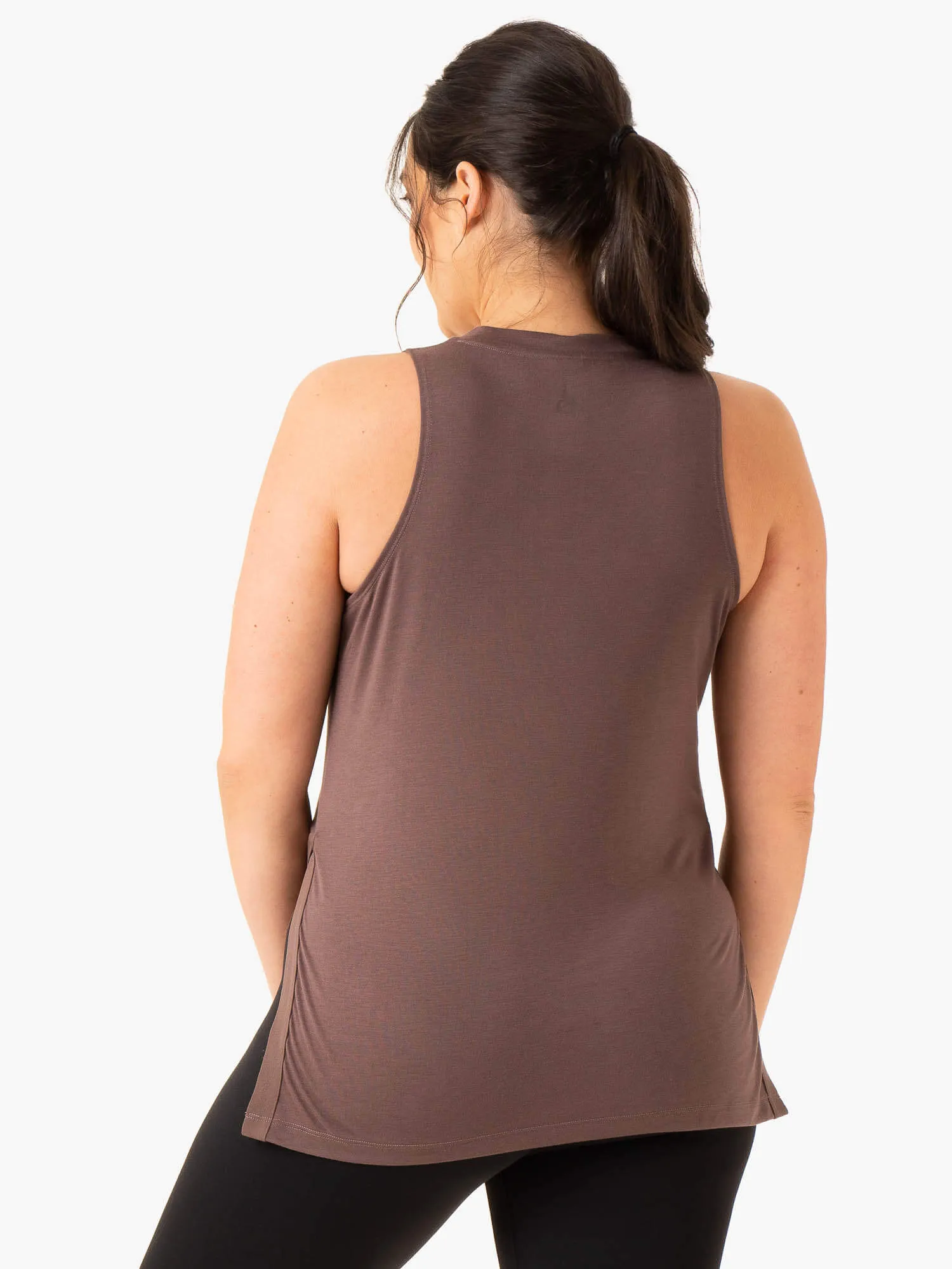 Active Bump Tank - Chocolate daily casual