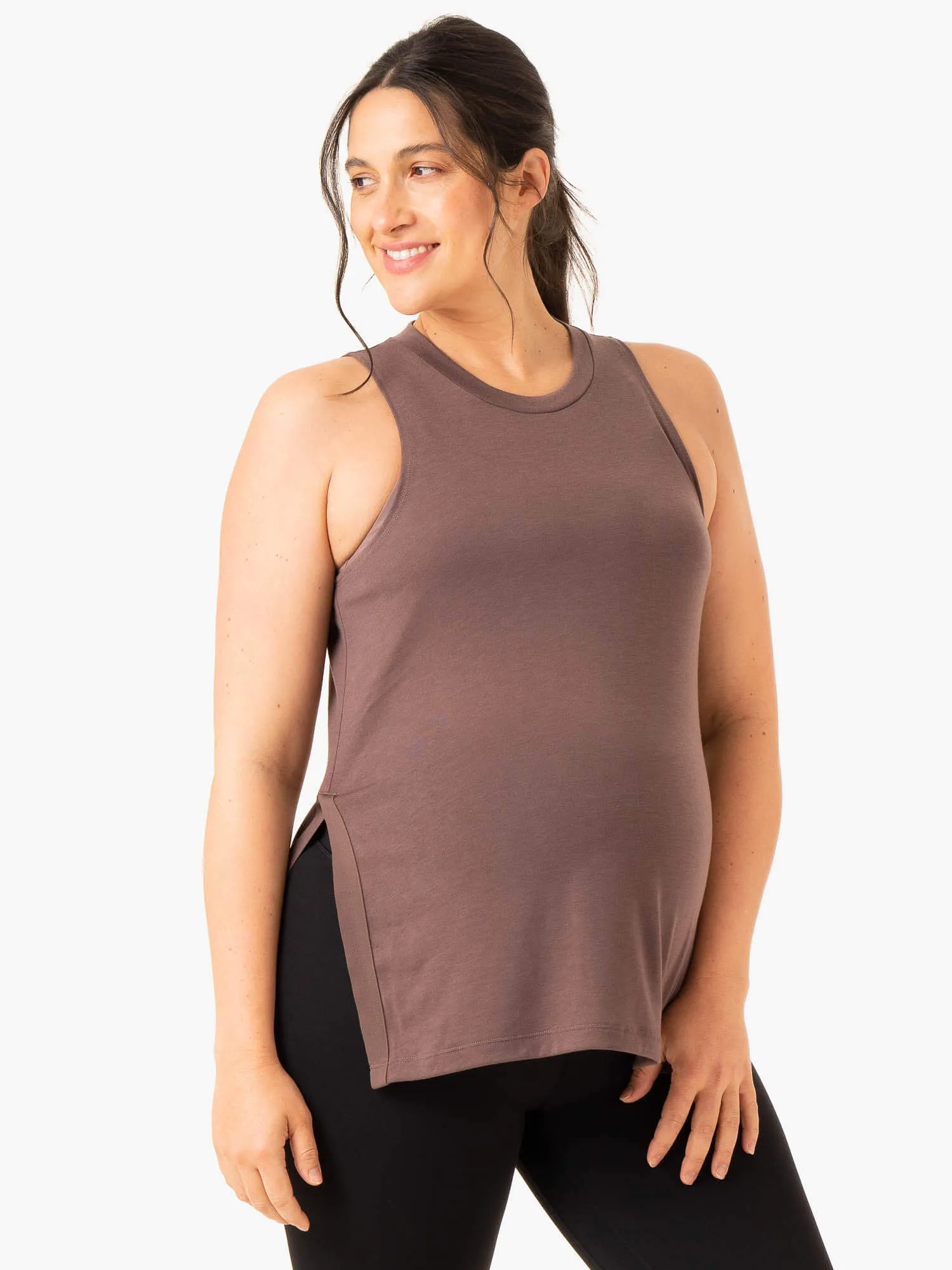 Active Bump Tank - Chocolate cultural legacy