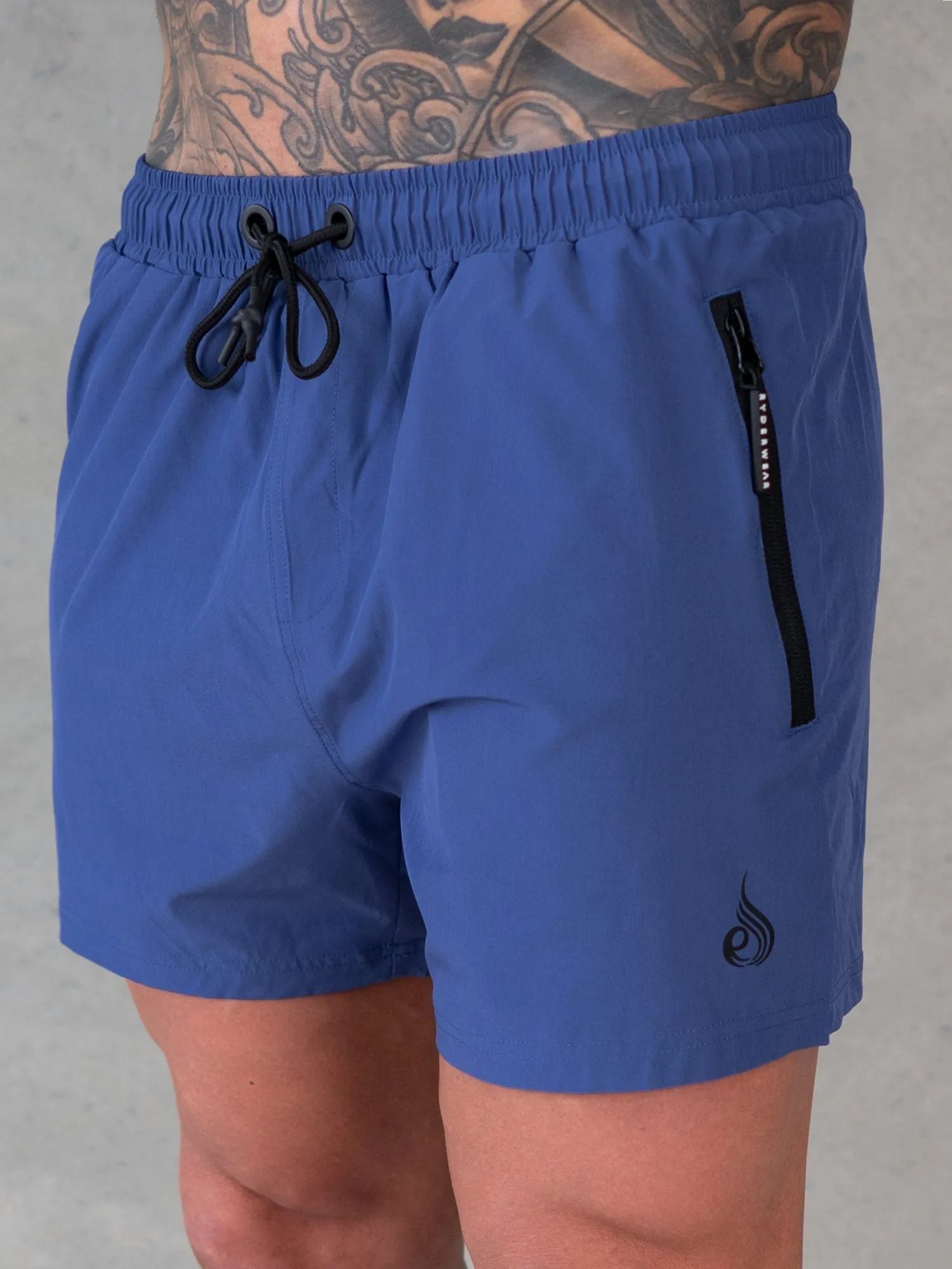 Adapt 5" Training Short - Faded Navy sweat protection