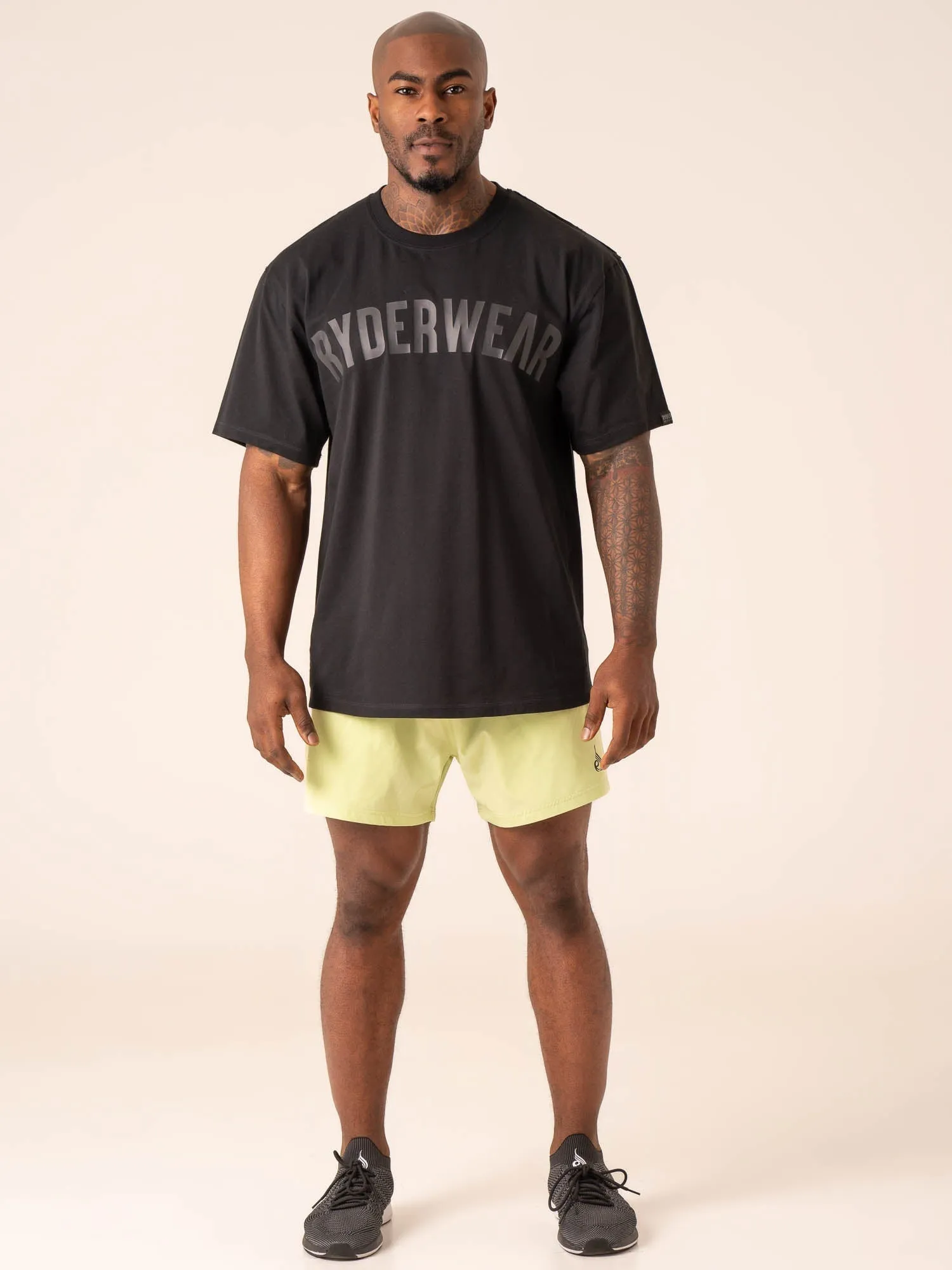 Adapt 5" Training Short - Lime fitness apparel