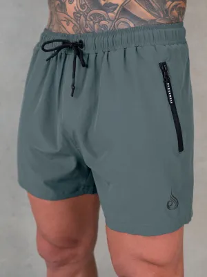 Adapt 5" Training Short - Petrol sweat resistant