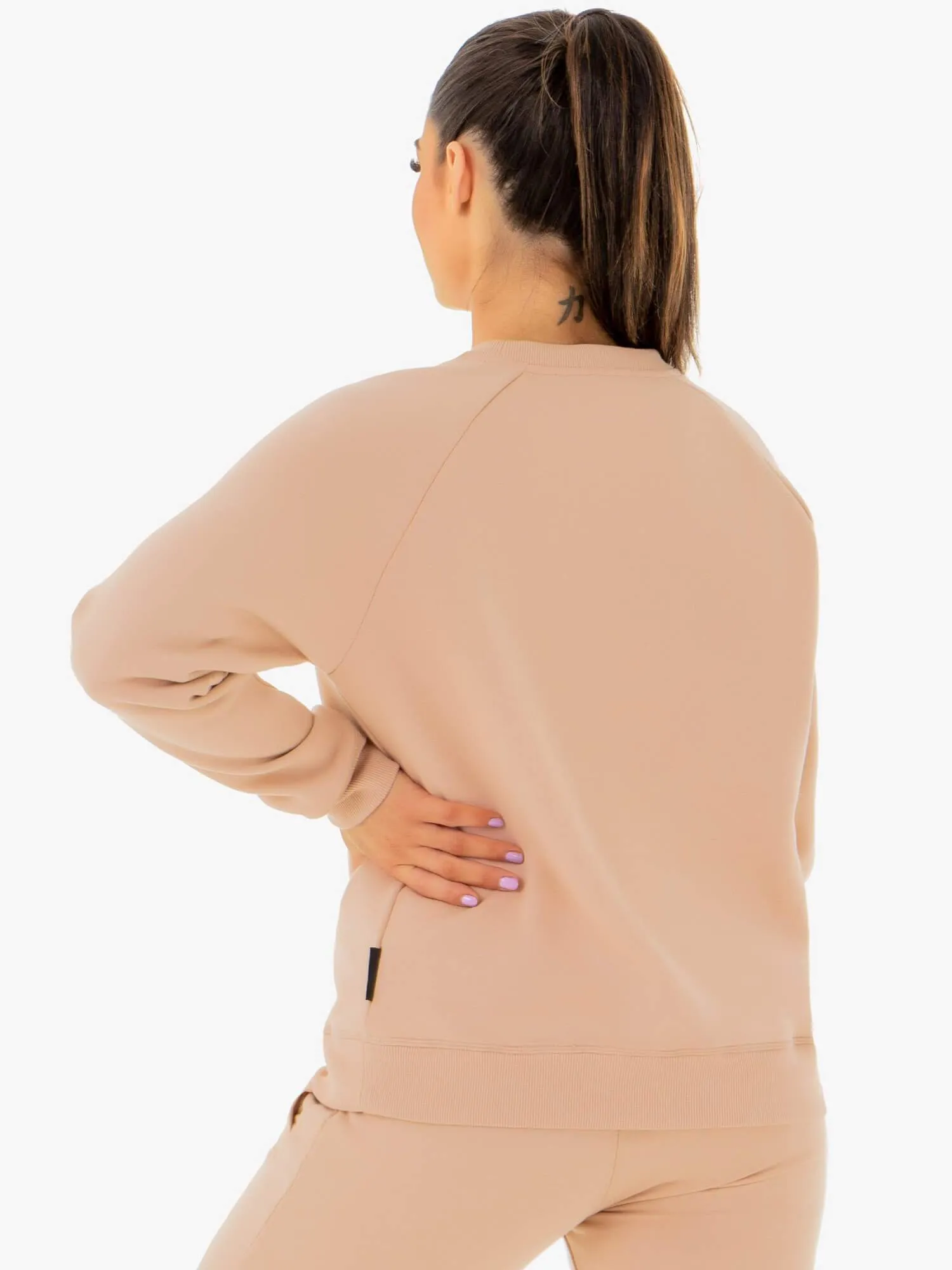 Adapt Boyfriend Sweater - Nude Lounge Style
