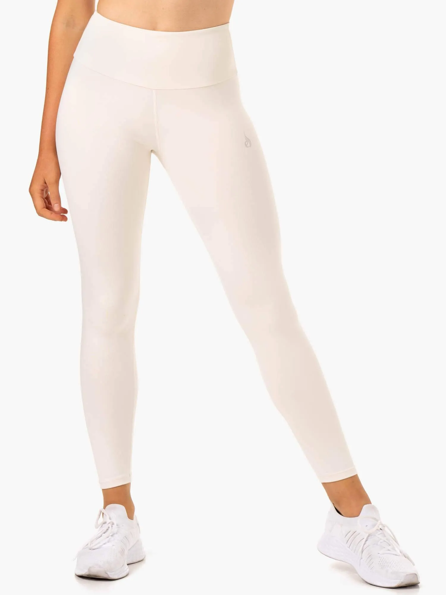 Adapt High Waisted Scrunch Leggings - Ivory Athletic style