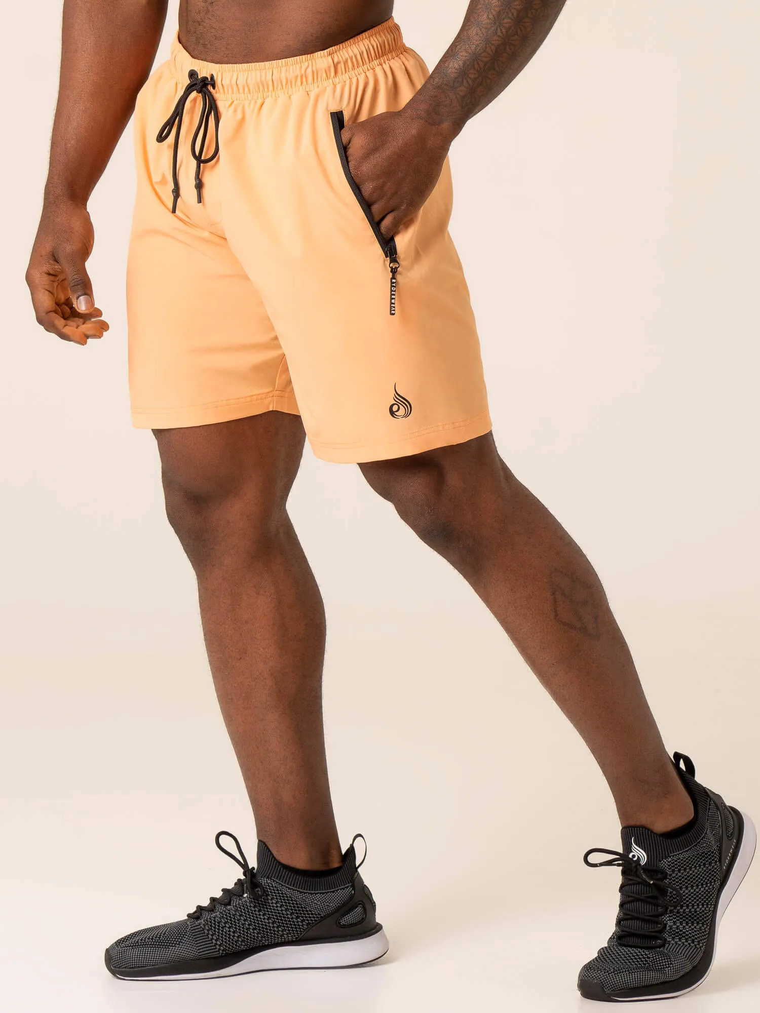 Adapt Training Short - Orange Sherbet sweat release