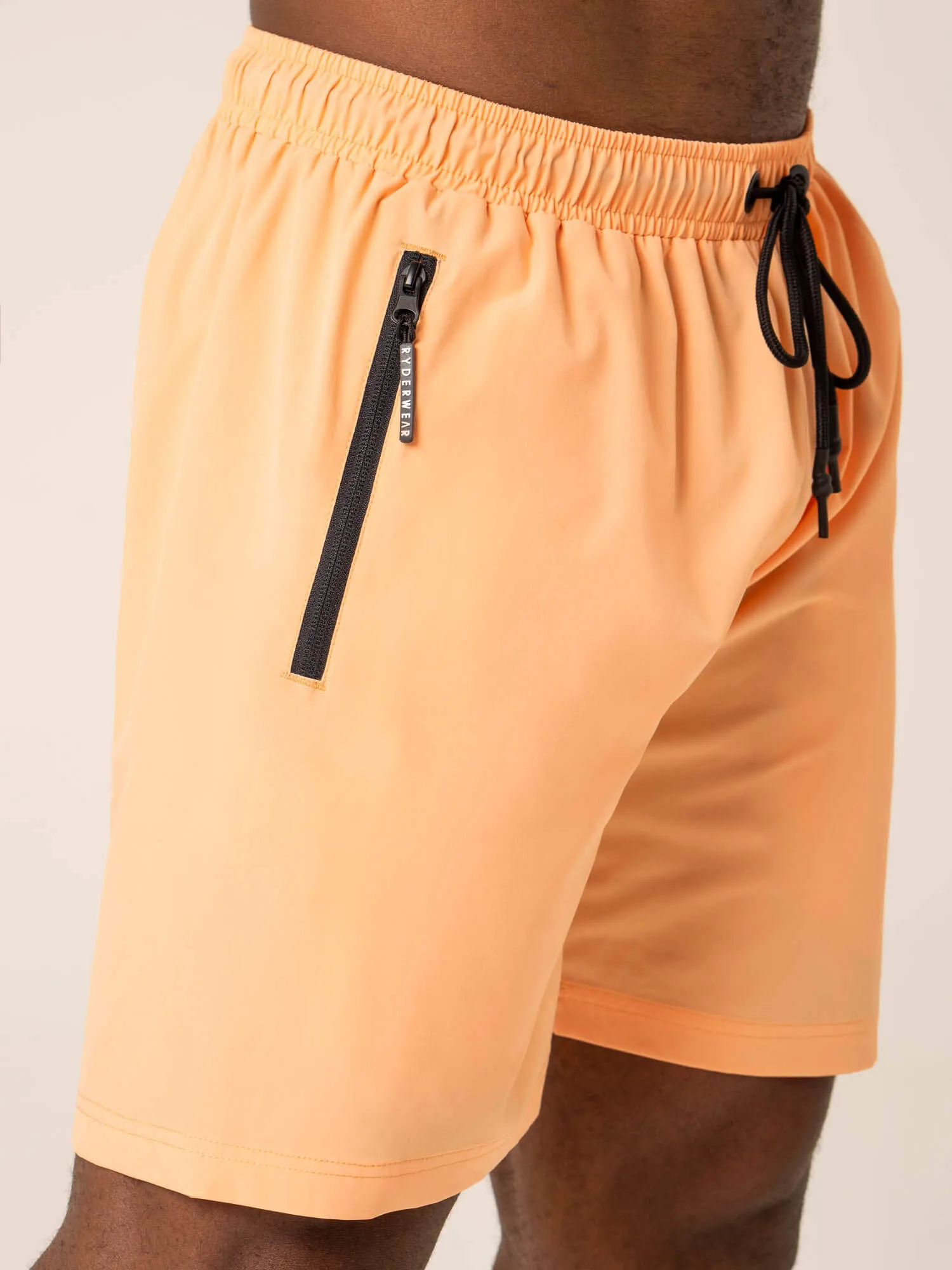 Adapt Training Short - Orange Sherbet fitness movement