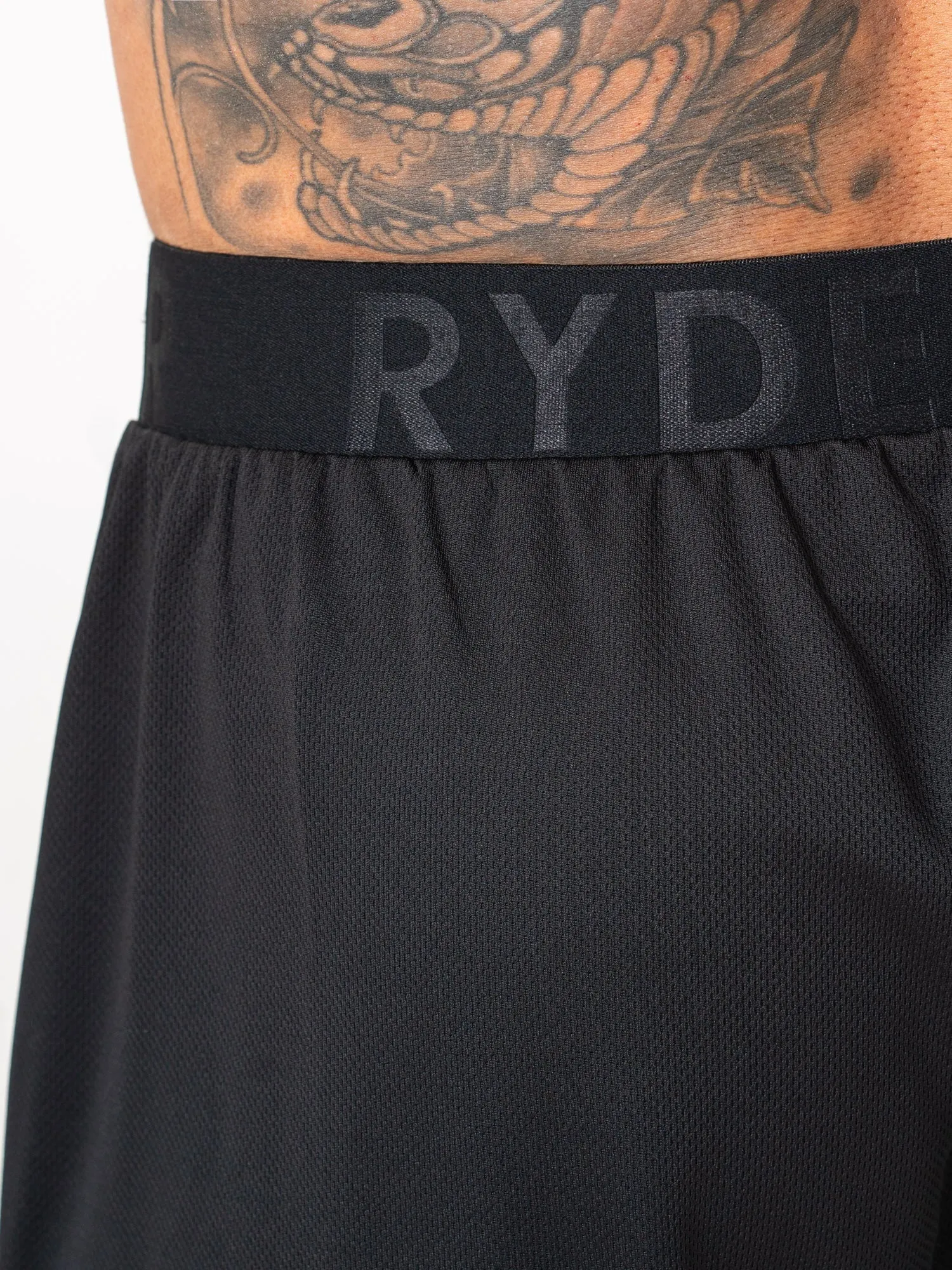 Advance Mesh Short - Black activewear shorts