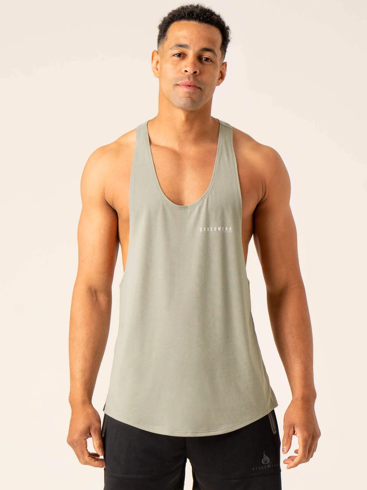 Advance Stringer T-Back - Sage sunny vitality