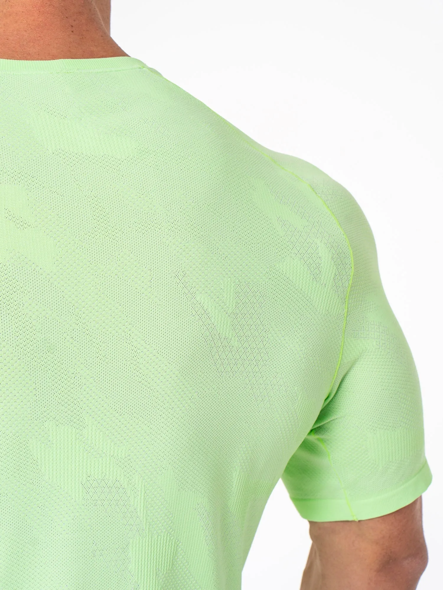 Aero Core Seamless T-Shirt - Lime sporty look