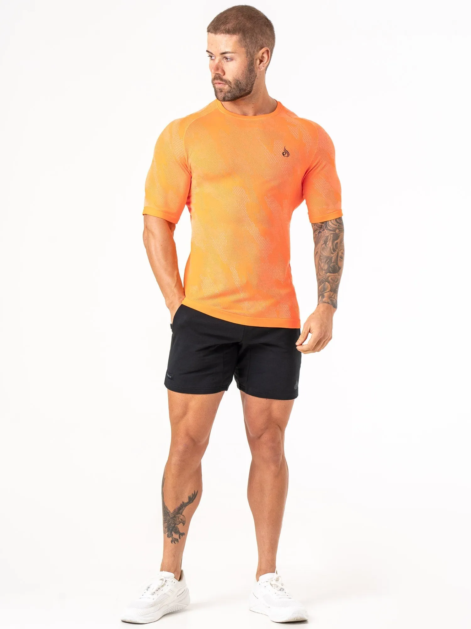 Aero Core Seamless T-Shirt - Orange limited run