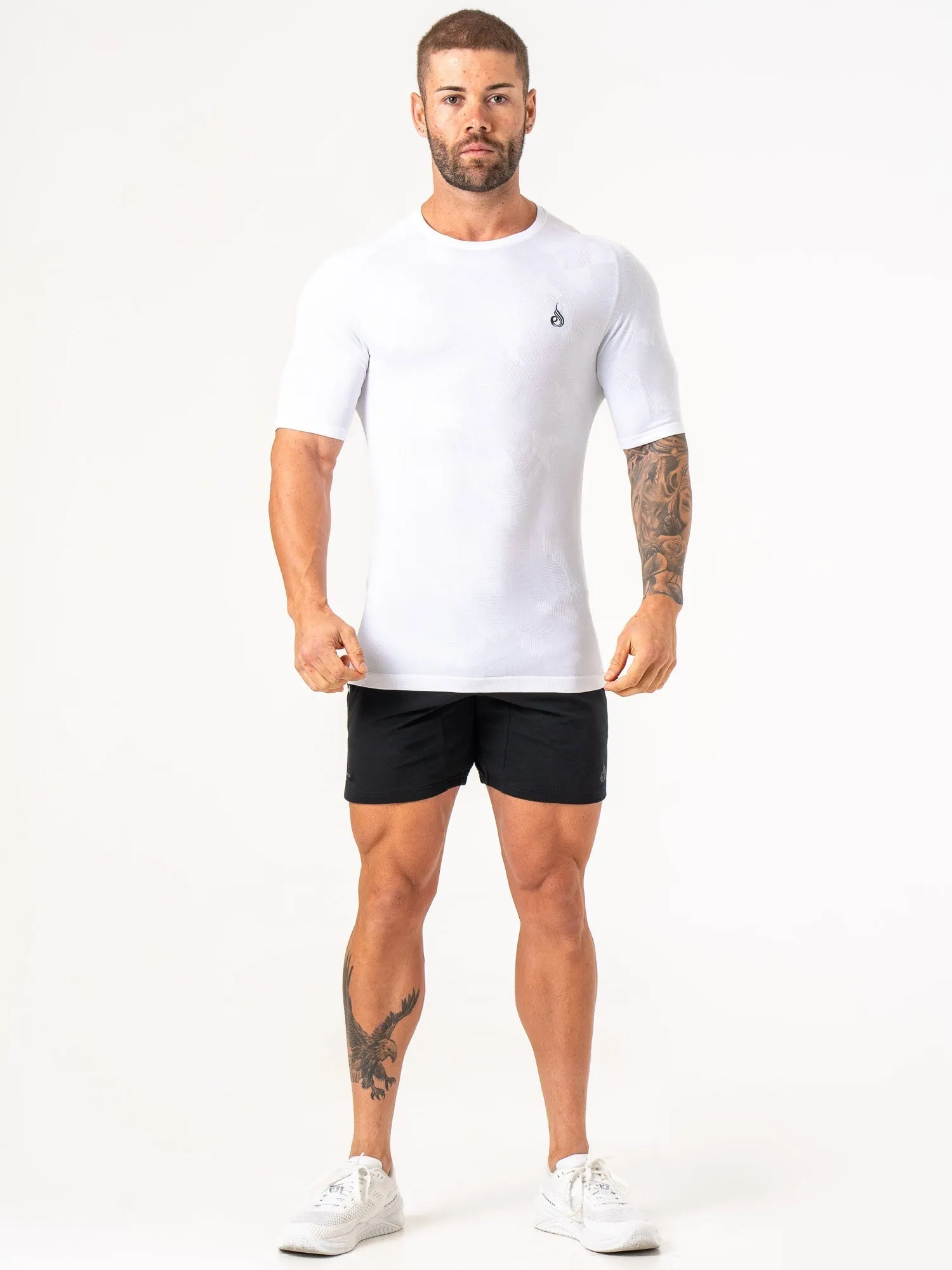 Aero Core Seamless T-Shirt - White sport team