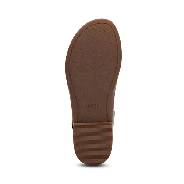 Aetrex Women's Claire Black elastic band