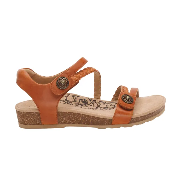 Aetrex Women's Jillian Cognac Ocean Joy