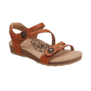 Aetrex Women's Jillian Cognac Sunset Chill
