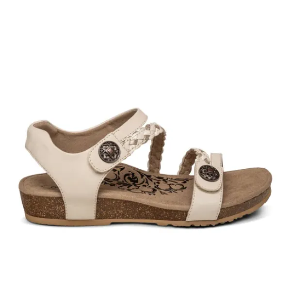 Aetrex Women's Jillian Ivory gym essential