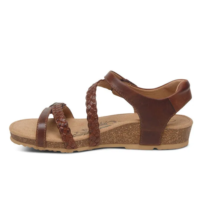 Aetrex Women's Jillian Walnut sleek walk