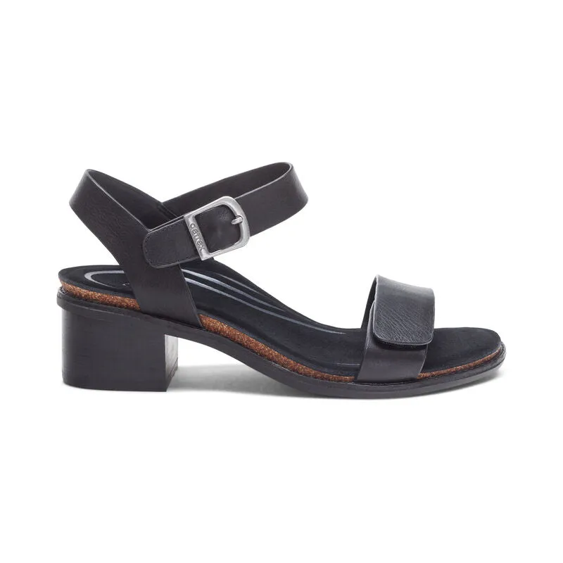 Aetrex Women's Mae Black Chic Fit