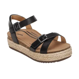 Aetrex Women's Paula Black travel ease