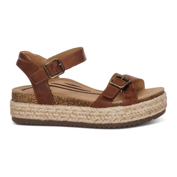 Aetrex Women's Paula Walnut comfort choice