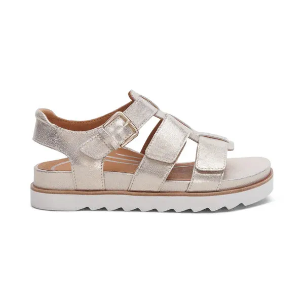 Aetrex Women's Romy Champagne cold ready