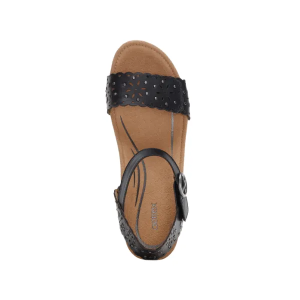 Aetrex Women's Sydney Black Cutout light pack