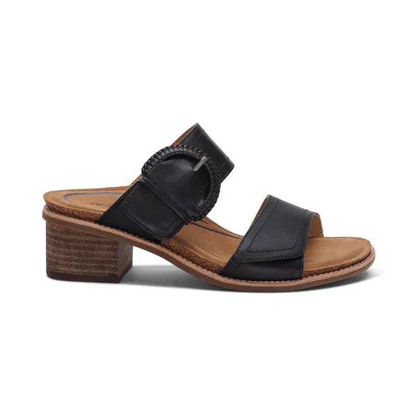Aetrex Women's Tatiana Black breath feel