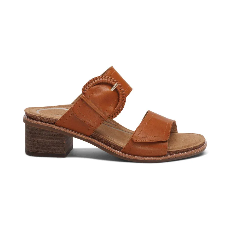 Aetrex Women's Tatiana Cognac morning chill