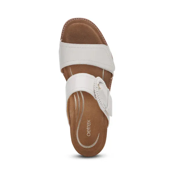 Aetrex Women's Tatiana Ivory neat look