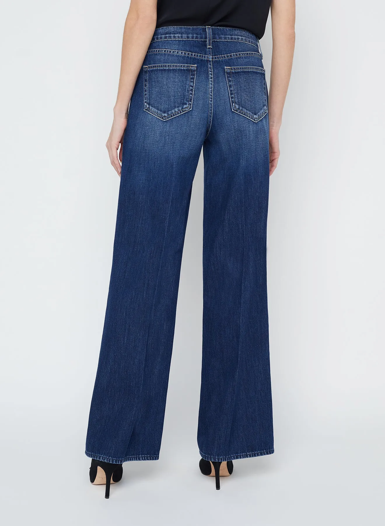 Alicent HR Sneaker Wide Leg bold color