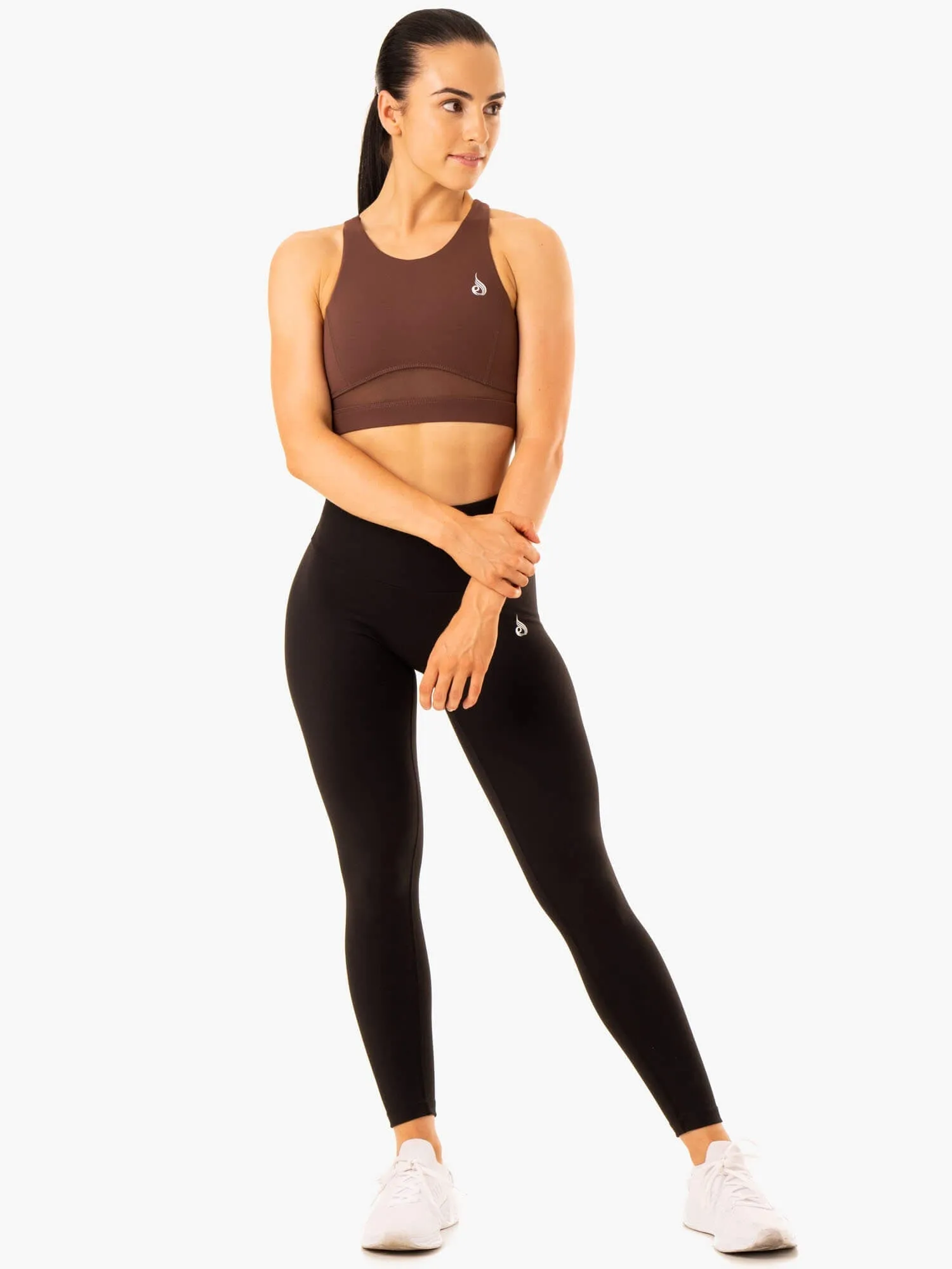 Amazon Mesh Sports Bra - Chocolate Breath Heat