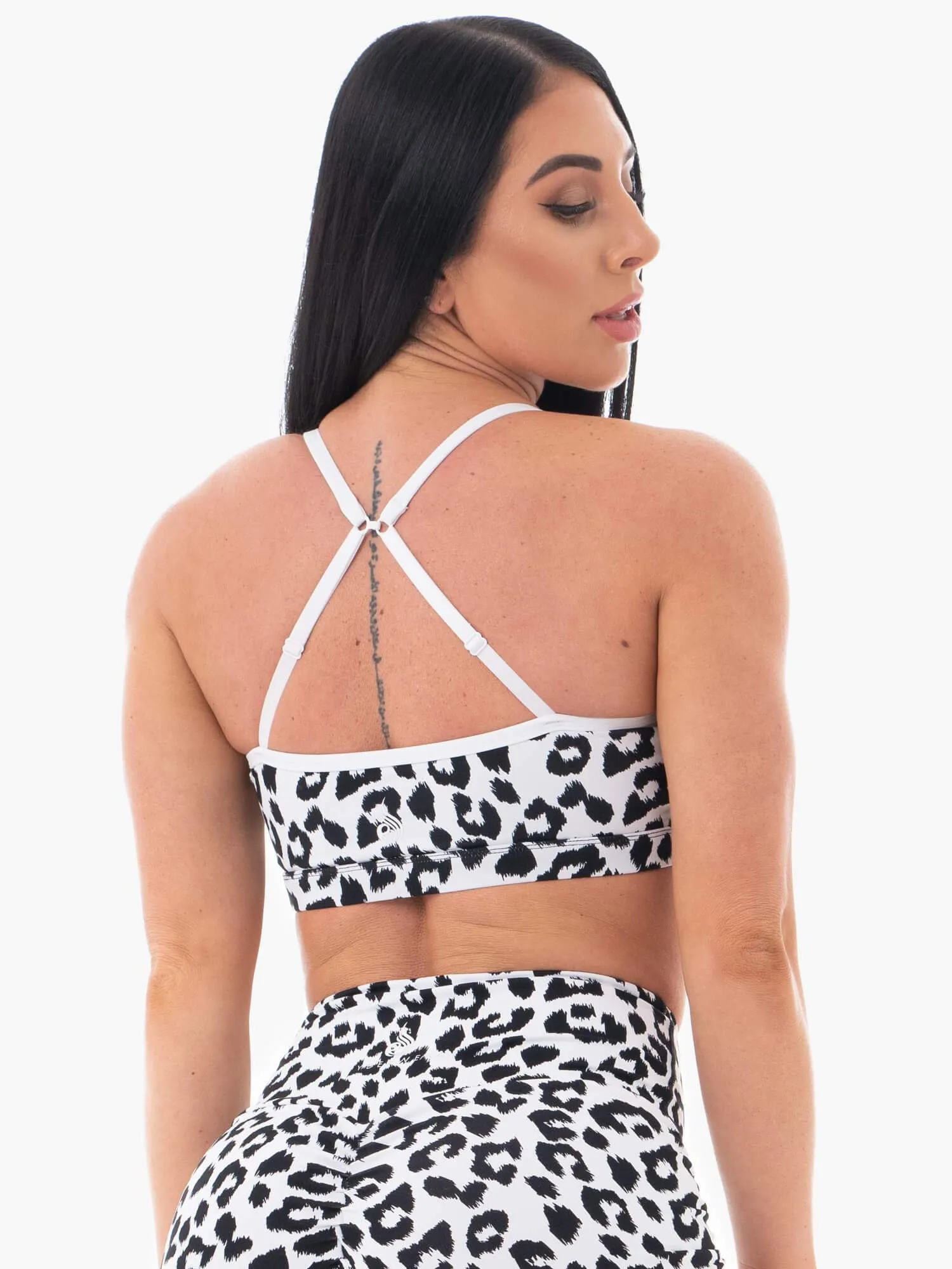 Animal Sports Bra - Snow Leopard Fast Drying