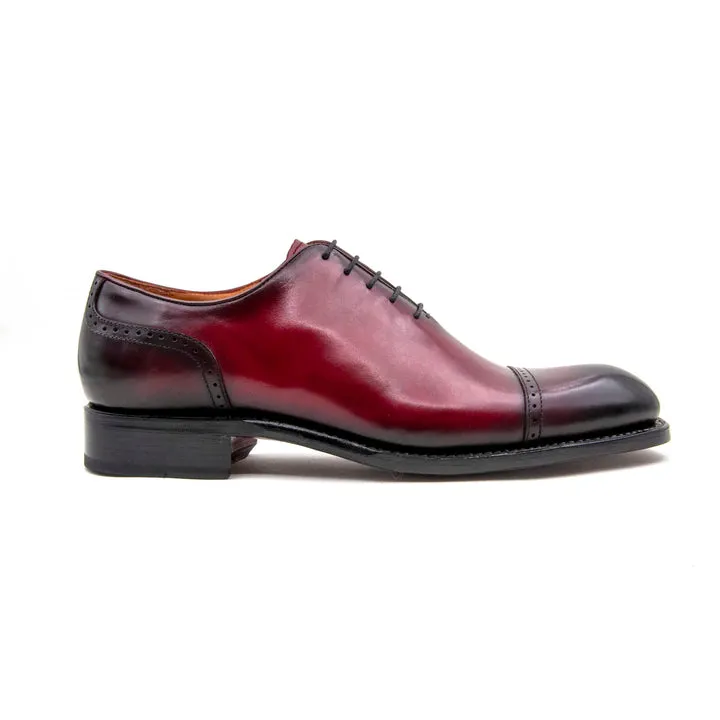 Anthony Lace Up Shoes - Burgundy refined build