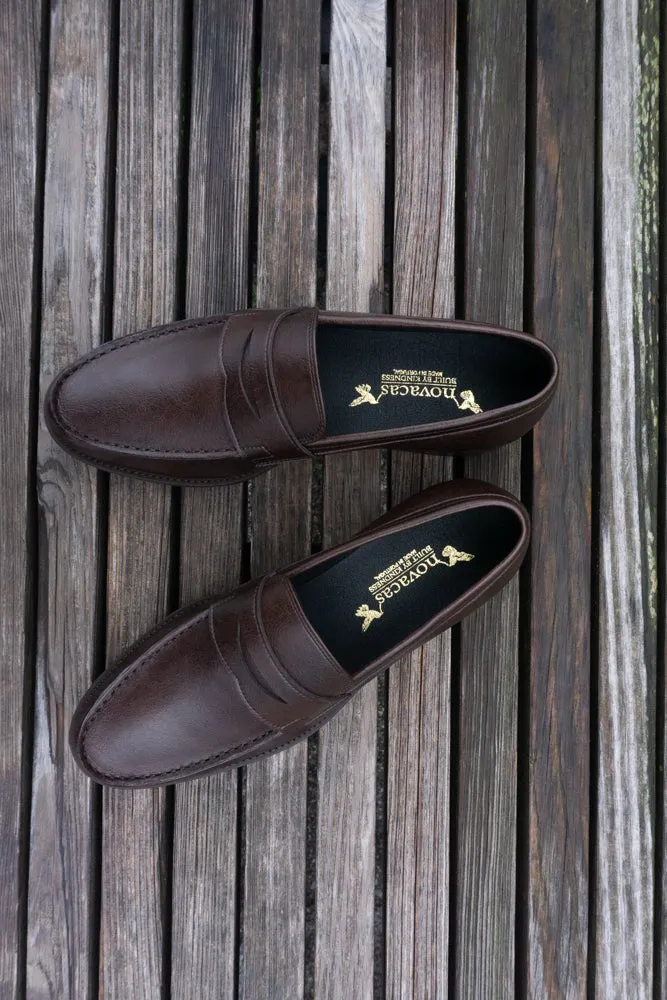 Anthony Loafer in Brown from Novacas supportive fit